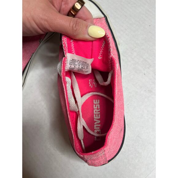 Converse All Star Chuck Taylor Canvas Pink Barbiecore Womens Shoes Size 6 - Picture 6 of 6